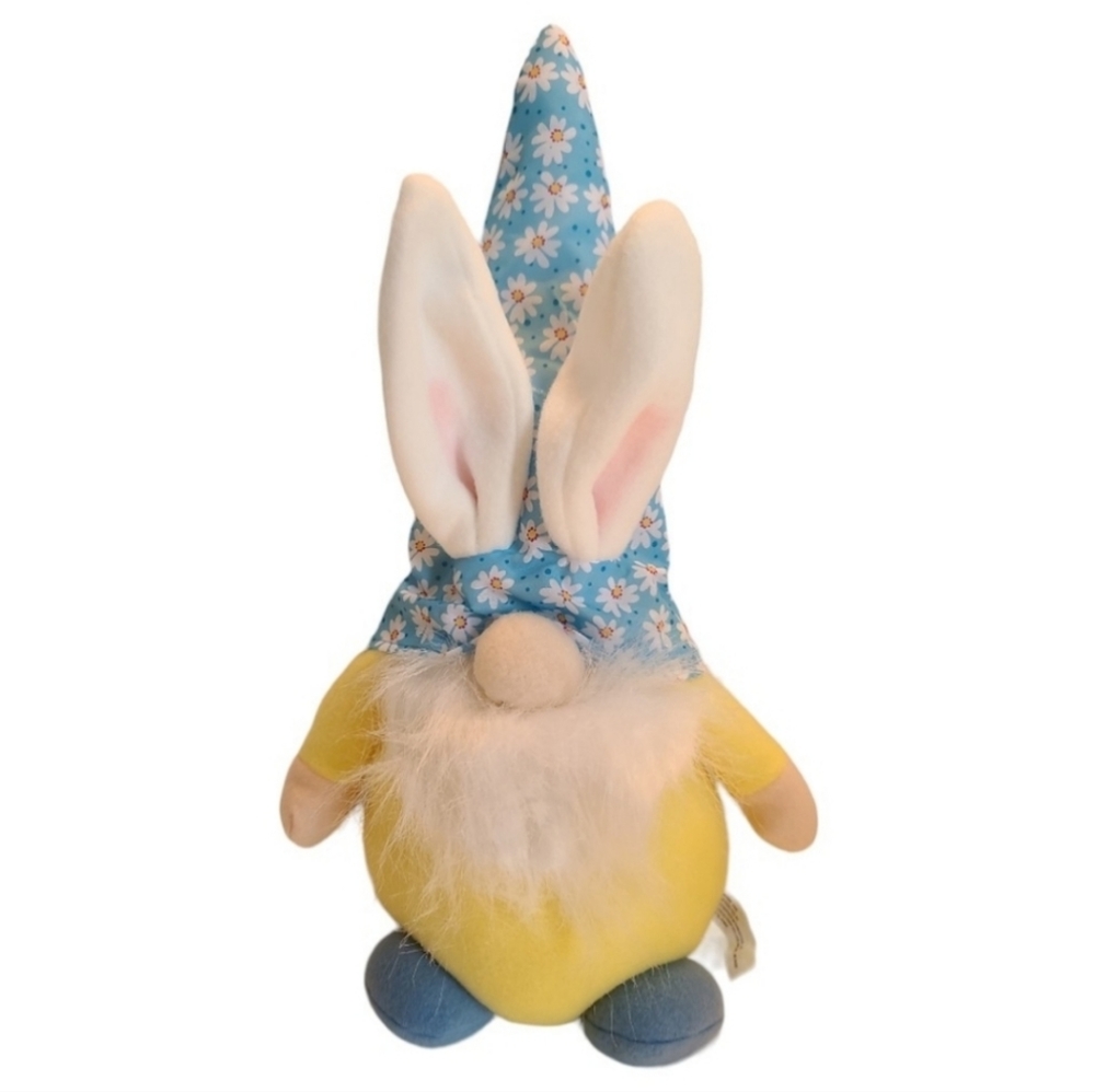 Happy Easter Bunny Spring Gnome  home Decor 16"